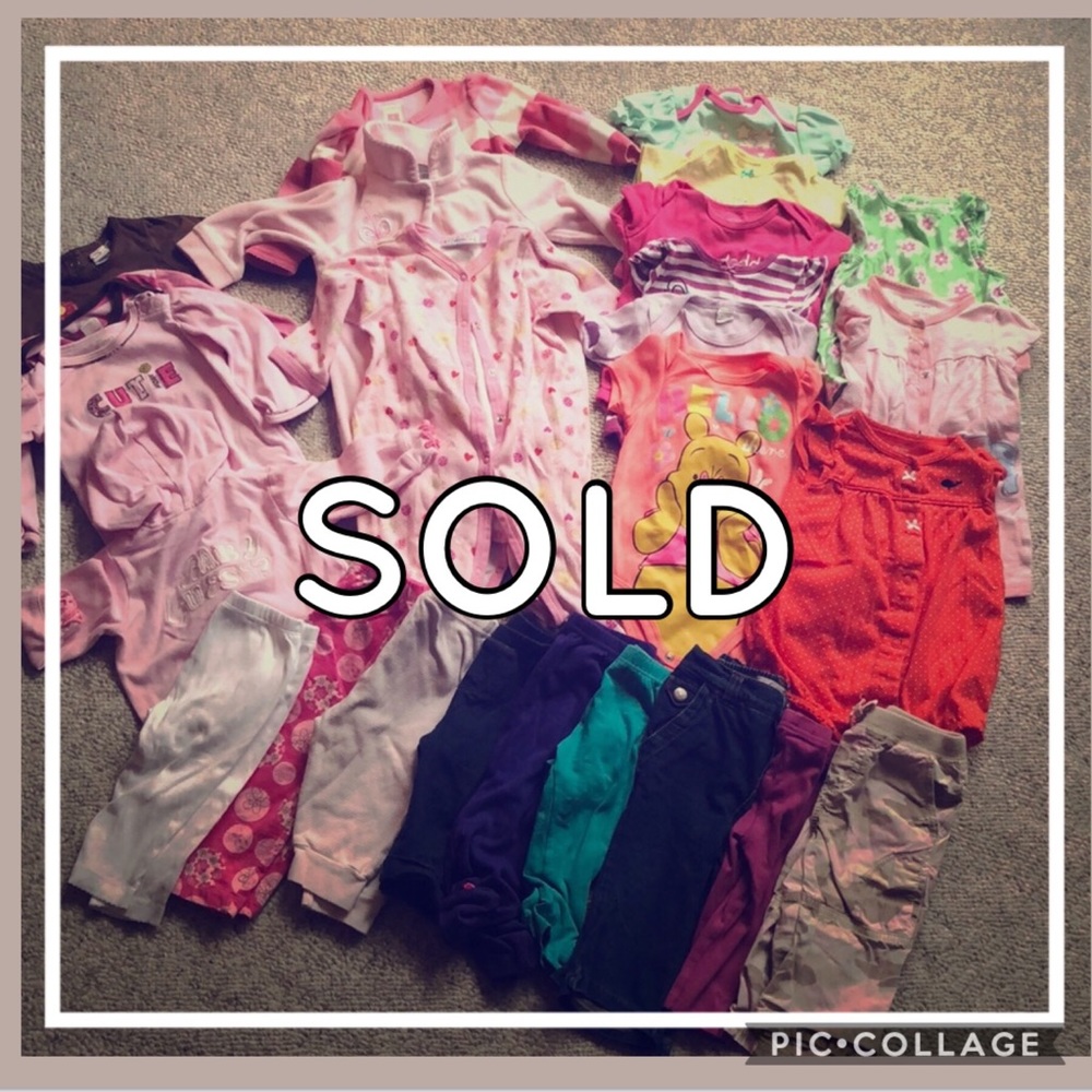 💕HUGE NAMED BRAND Baby Girl LOT 💕